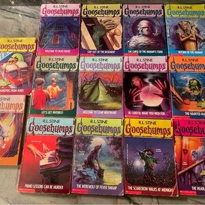 First issue Goosebumps Book Collection
